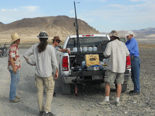 The Crew for The Rat on location shooting