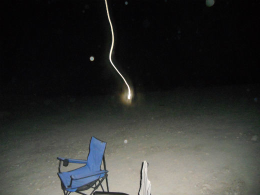 Nighttime at the Pinnacles